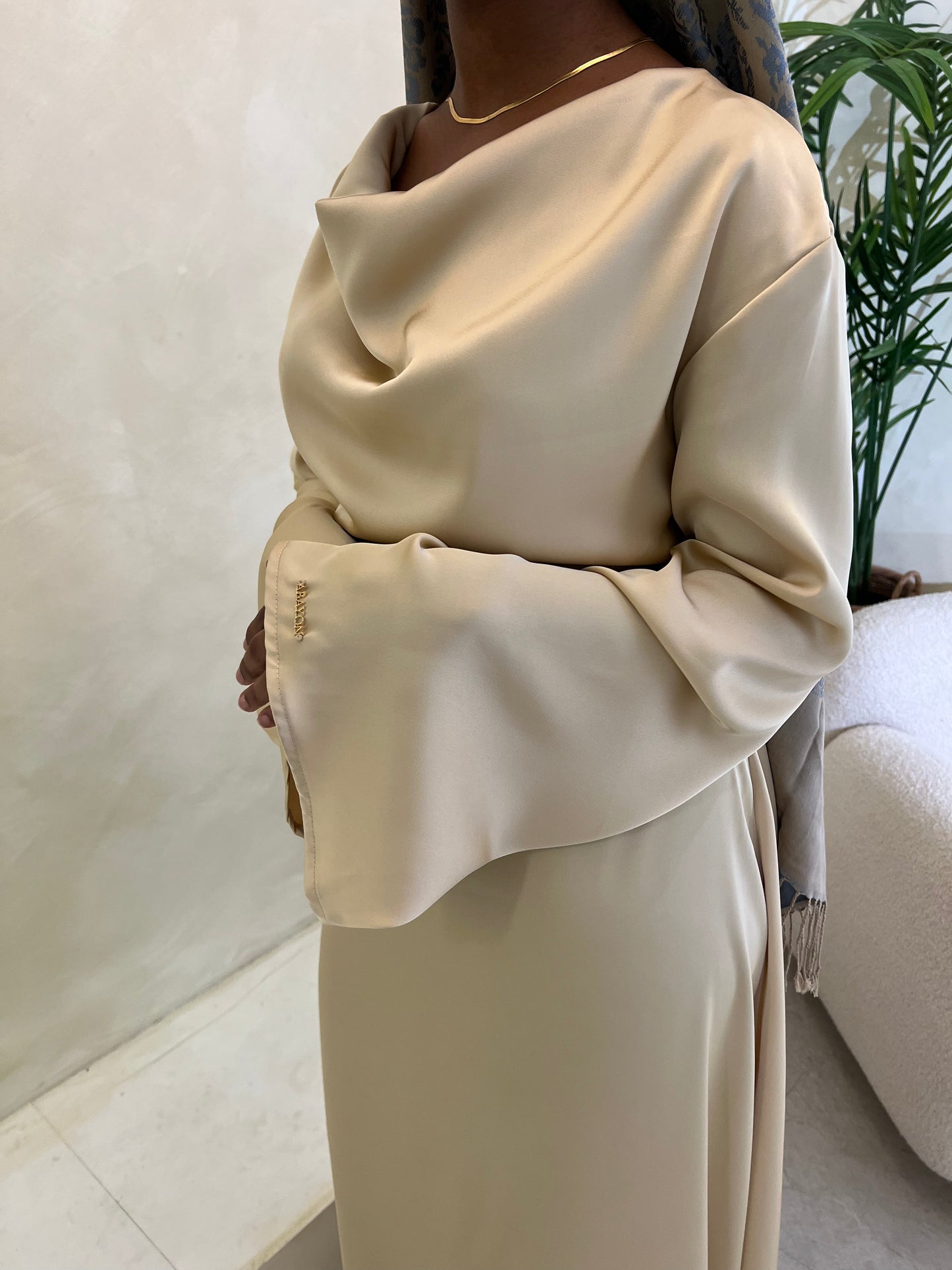 LEYA DRESS - CHAMPAGNE