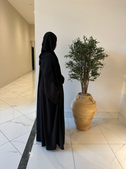 SOLINE ABAYA - BLACK