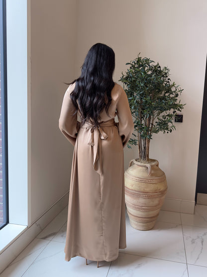 LEYA DRESS - LATTE *NEW*